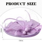 Elegant Tea Party Fascinator Hat - 2026 Derby Pillbox Kentucky Style For Women