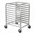 10 15 20-tier Commercial Bun Pan Rack Kitchen Aluminum Baking Racks Brake Wheel