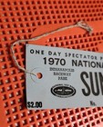 Vintage 1970 Nationals Nhra Pit Pass Irp Indianapolis Raceway Park Drag Racing 