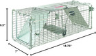    Double Door Live Trap   Animal Traps   Double Door Entry   18 75 X 7 X 6 5