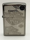2018 Harley Davidson Bar   Shield Black Ice Zippo Lighter New