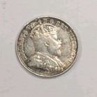 1908- Canada- Large  8 - 5 Cents Small Silver Coin- t131