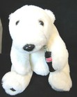 Vtg Plush Coca Cola 10  And 6  Polar Bear And Baby With Refreshng Coke 1990 s