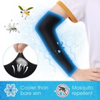 Yolev 2 Pairs Arm Sleeves For Kids Uv Sun Protection 2pair  Black