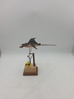 Handcrafted Wooden Manta Ray   Wooden Kinetic Sculpture   Mechanical Manta   Art