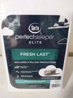 New Serta Perfect Sleeper Elite Jumbo Standard queen 4 Pillow Protectors White