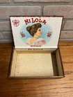 Vintage Mi Lola Wooden Cigar Box Milwaukee Wis Wisconsin Advertising Deco