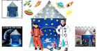 Magical Kids Castle Play House With Led Lights - 41  X 53  Adventure Tent