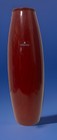 Scheurich Torpedo Vase Oxblood Red Clay Germany 16  Mid Century Mcm  Vtg