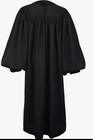 Murphy Robes Vintage Black Priest Clergy Bell Sleeve Velvet 46 Chest 58 Length