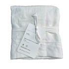 Pottery Barn Belgian Flax Linen Pillow Sham  King  white Nwt