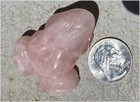 Rose Quartz Frog Totem - Metamorphosis  Stone Of Love  