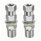 2pcs Cb Antenna Stud Mount So-239 3 8 x24 Thread Heavy Duty For Suv Truck Ham