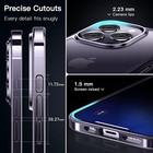 For Iphone 16 Pro Max 15 14 13 12 11 Xr Se 7 8 Case Phone Cover And Screen Glass