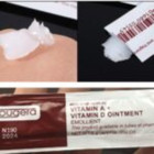 Vitamins A d Ointment  Skin Protectant - 100 Foil Packs  5g Each For Tattoo Care