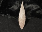 Long Ancient Lanceolate Pointed Base Form Arrowhead Or Flint Artifact Niger 5 33
