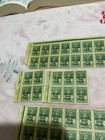 Latvia- 1941 -sc  1n17-german Occupation-lot X 63 Russian Stamps blocks 35-mng