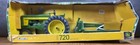 Ertl John Deere 720 Tractor W  Blade 1 16 Scale Diecast 1956 Vintage Farm Toy