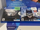 Sony Playstation 4 Vr Worlds Ps4 Headset W  Aim Controller   Games Bundle New