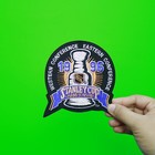 1996 Nhl Stanley Cup Logo Jersey Patch Colorado Avalanche Florida Panthers