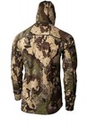 Pnuma Gunnison Merino Wool Caza Camo Hoodie  Odor Resistant  p905c 