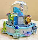 Disney   s Monsters Inc Snow Globe  if Ididnt Have You  Motion Rotating Carousel 