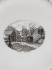 Rare Early 1900s Camp Diamond Pond Souvenir Plate Stewartstown Colebrook Nh 