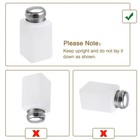 200ml Empty Pump Bottle Nail Polish Remover Alcohol Liquid Dispenser