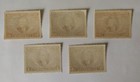 Paraguay Airmail Stamps  1950  Sc c184-88  Mint  Vlh  Og  Complete Set