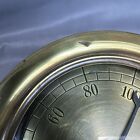 6  Antique Brass Crosby Steam Gauge A Valve Co  Boston 1906   see Bend  untested