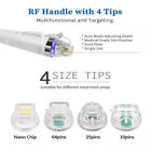 Replace Disposable 25 64 10 nano Pins Plated Cartridge Tips For R F Face Machine
