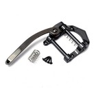 Black Tremolo Vibrato Bridge Horseshoe Style Tailpiece For Es Sg Bigsby Guitars