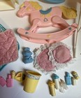 Vintage 1984 Mattel Barbie The Heart Family Nursery Set