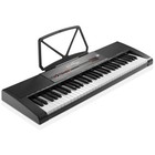 61-key Digital Electronic Keyboard With Light Up Keys  Stand And Stool