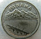 Panama pacific Exposition Medal 1915 - Ship In Canal  