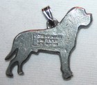 Mastiff Dog Harris Fine Pewter Pendant Jewelry Usa Made