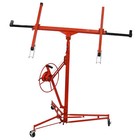 150lbs Drywall Lift Panel 11  Lift Drywall Panel Hoist Jack Lifter red