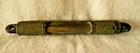 Vintage Machined Protective Sleeve Brass Theodolite Spirit Level  6 3 4 