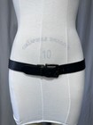 Signature Levi Strauss Black Leather Belt Bronze Buckle Men s Accessory Western 
