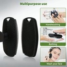 Silicone Shower Body Brush Long Handle Back Scrubber Exfoliating Bath Brush