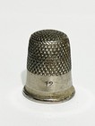 Lot Of 5 Antique Sewing Thimbles - England - Germany   Sterling