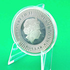 2017 1oz Silver Australia Kangaroo  9999 Fine Light Spot Perth Mint In Capsule 