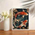 5d Diamond Painting Kits For Adults koi Fish Diamond Art Kits For Adults Beginne