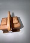 Vintage Salt   Pepper Shakers Art Deco Old Plastic Celluloid  Or Catalin