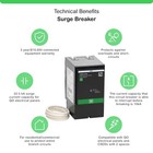 Square D By Schneider Electric Hom2175sb Homeline Surgebreaker 25ka 120 240v