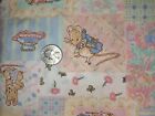 Vintage Beatrix Potter Peter Rabbit   Friends Quilt Fabric Frederick Warne 1993