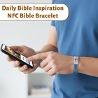 Christian Gifts For Man Jesus Bracelet - Religious Bible Verse Gifts For Women M