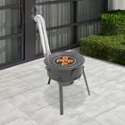 Multi-function Wood Burning Stove Portable Charcoal Camping Cooker For Outdoor