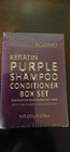 Rozino Keratin Purple Shampoo Conditioner Set Hair Mask Essential Oil New Sealed