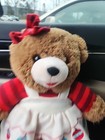 2017 Snowflake 20  Teddy Bear Girl With White Christmas Dress Outfit  Plush